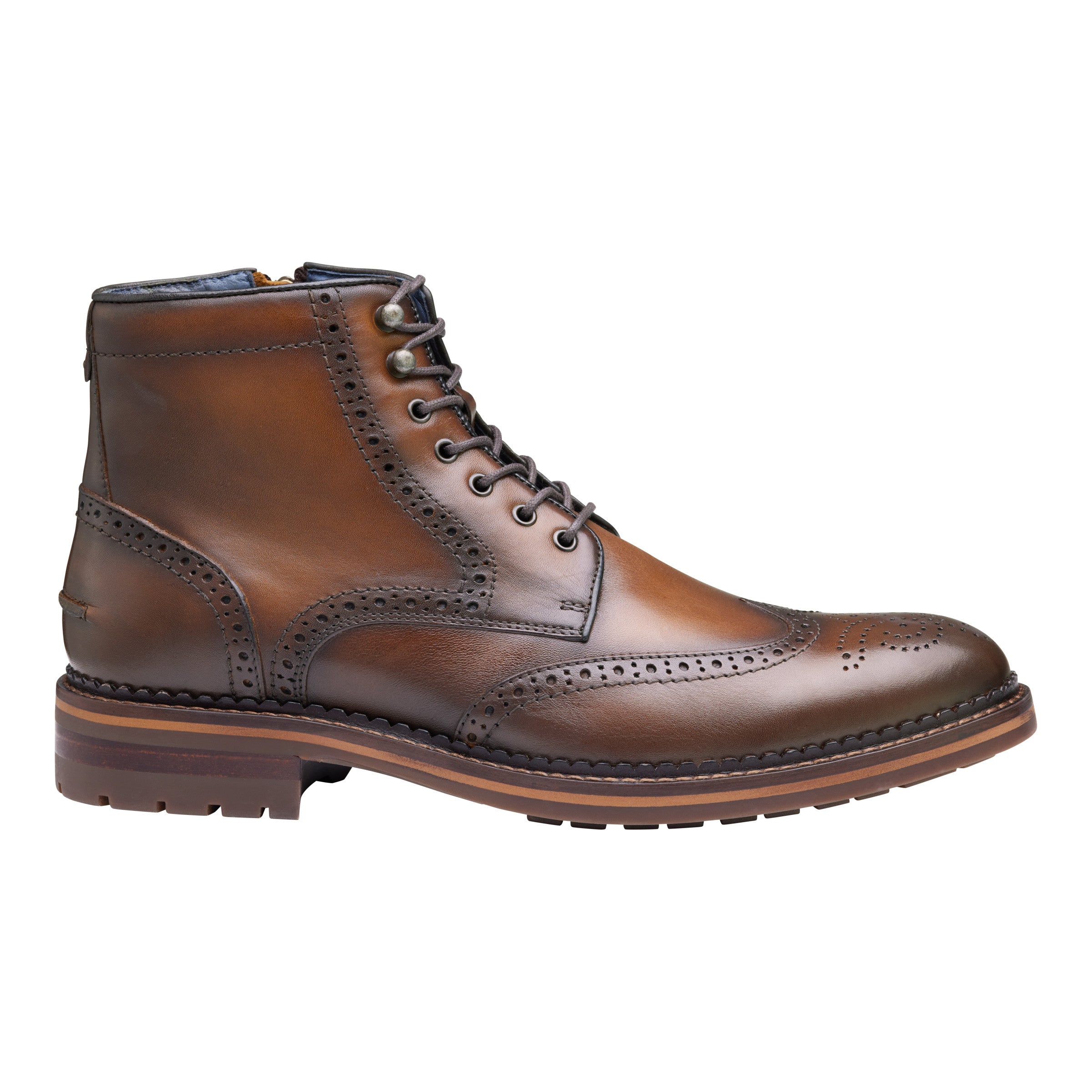 Johnston & Murphy Connelly Wingtip Boot – Ted's Clothiers