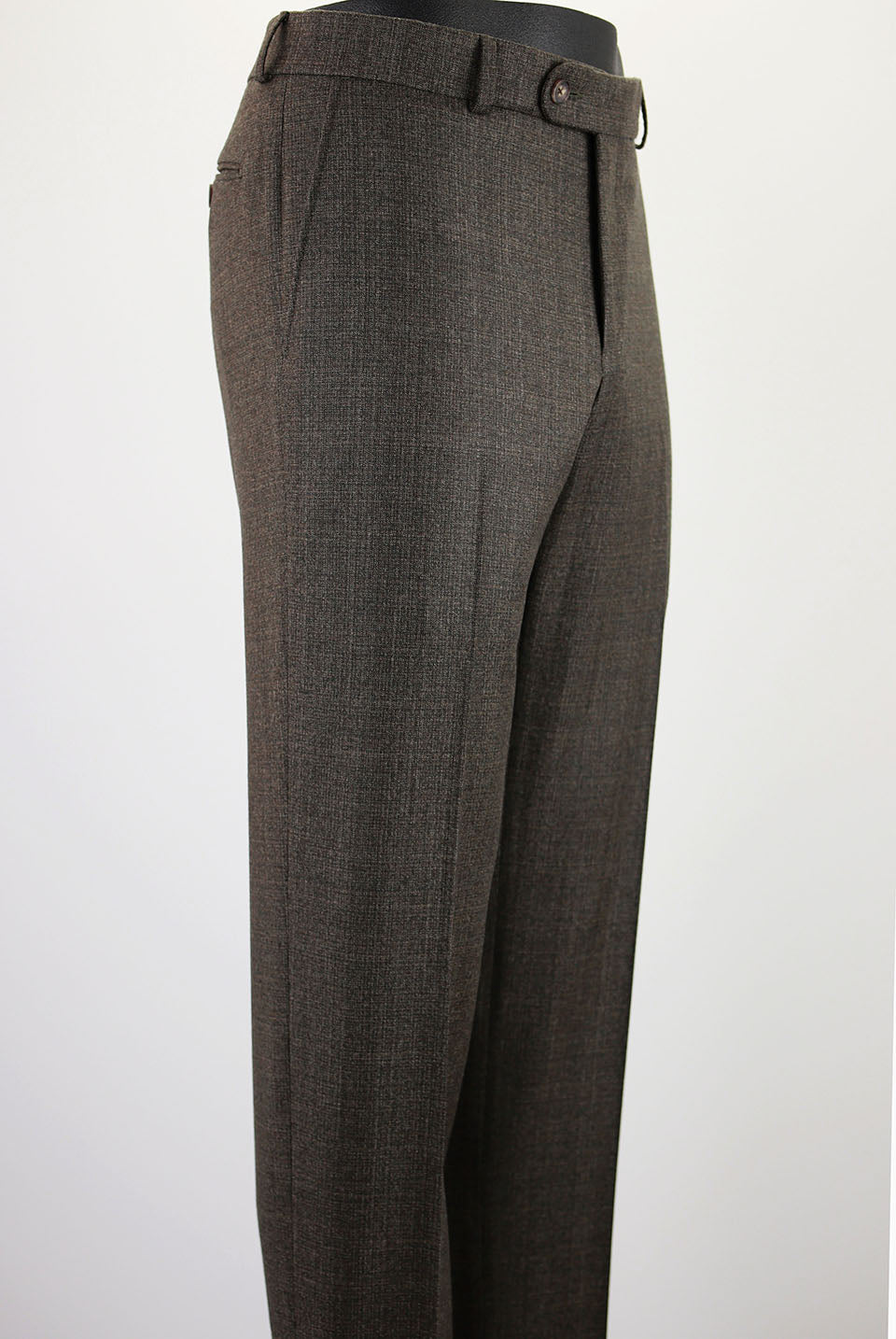 Ballin M5317 Soho Melange Dress Pants Olive Brown 379 / 38 Ballin M5317 Soho Melange Dress Pants Olive Brown 379 / 38