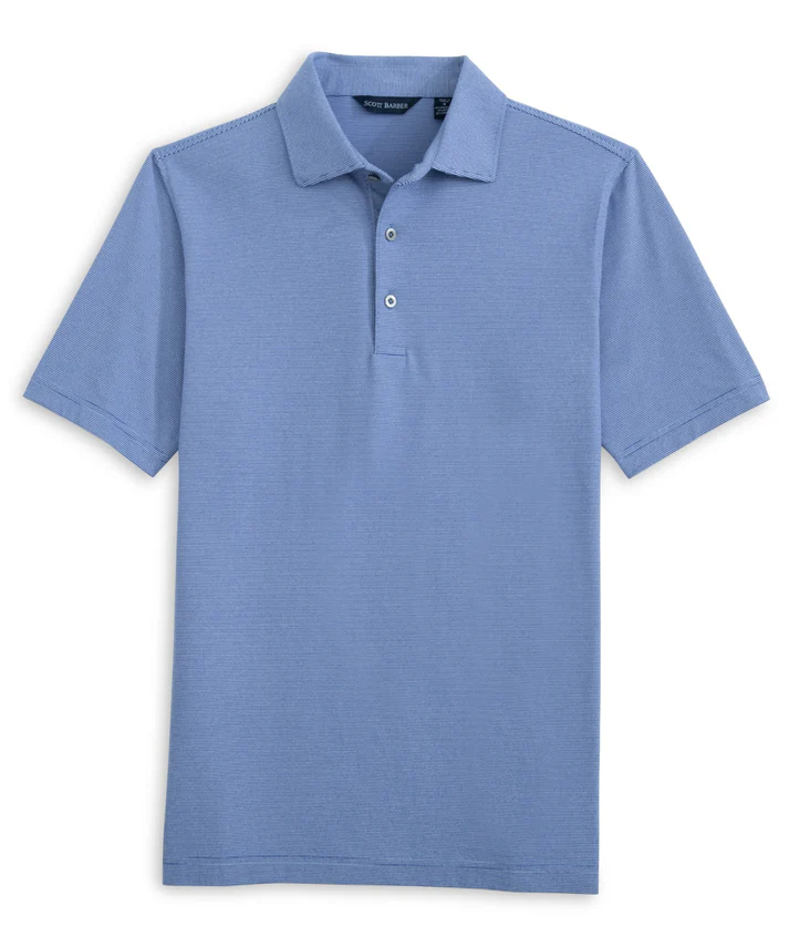 Scott Barber Microstripe Polo K76400