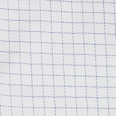 The F/X Fusion Big & Tall Men's Sport Shirt features a blue and white check pattern with a classic collar, combining timeless style and comfort from the F/X Fusion brand.
