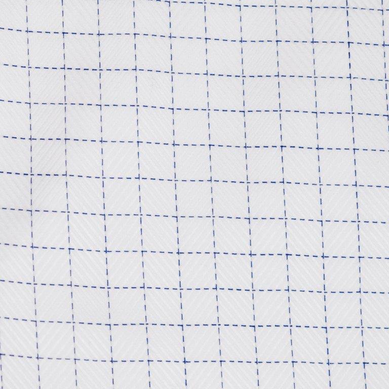 F/X Fusion Big & Tall Men's Sport Shirt Blue White Check