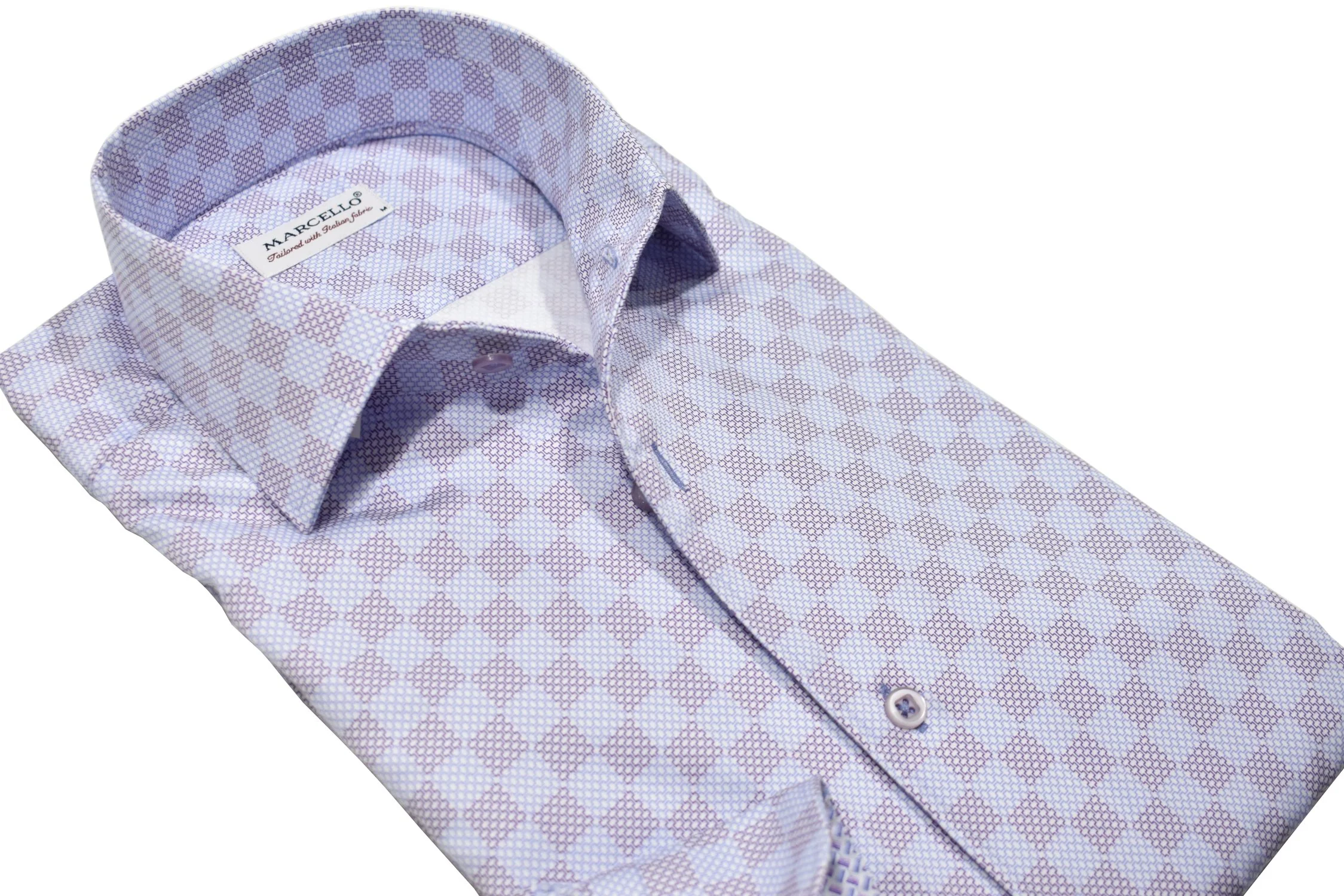 Marcello Sport Shirt Graduate Chess W-027R