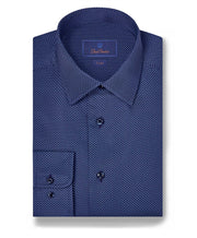 David Donahue Textured Dot Shirt TBSP11006