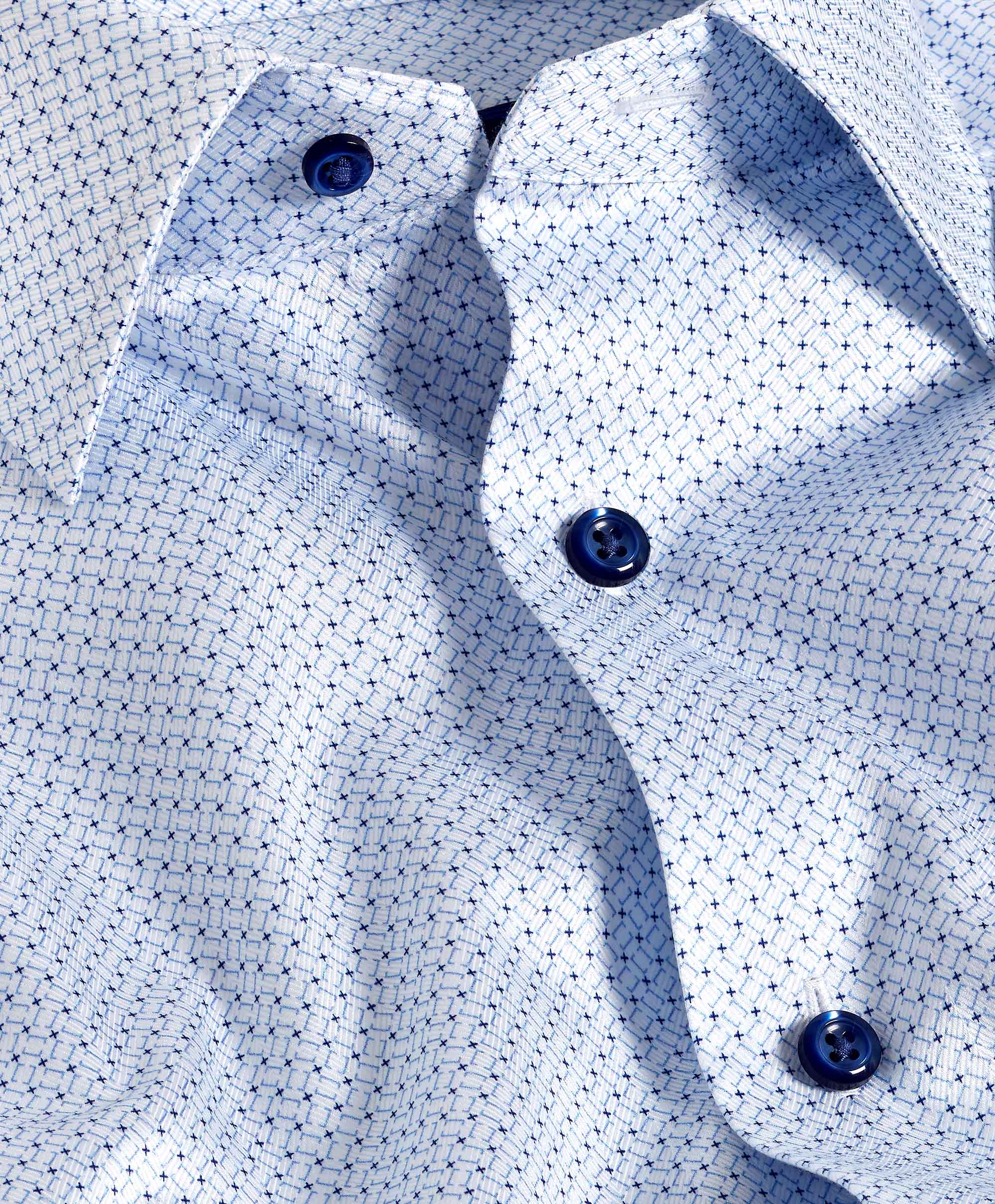David Donahue Geometric Prt Shirt TBSP11205