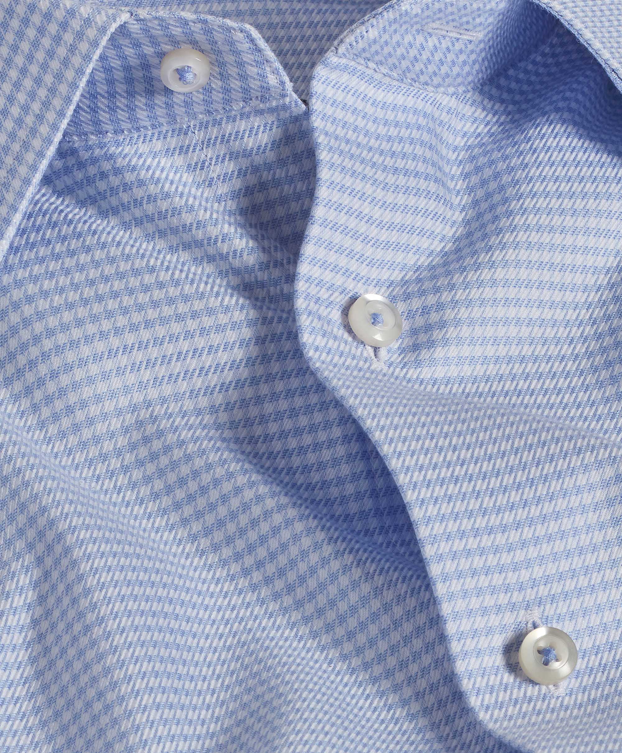 David Donahue Sky & Blue Twill Check