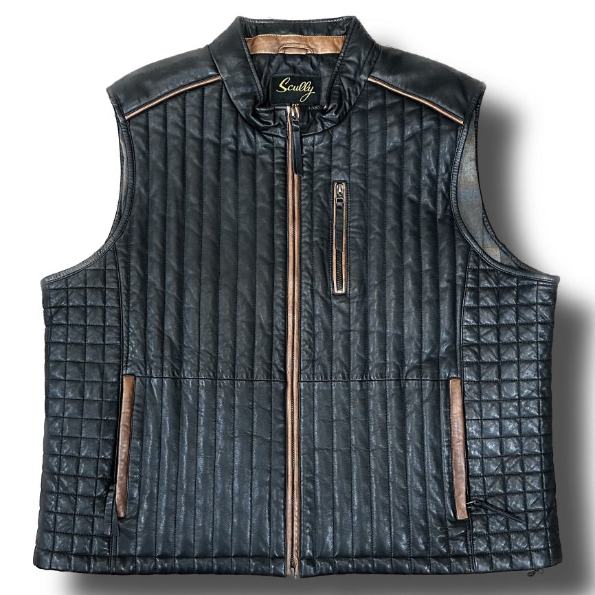Scully Leather Vest 70 Big & Tall