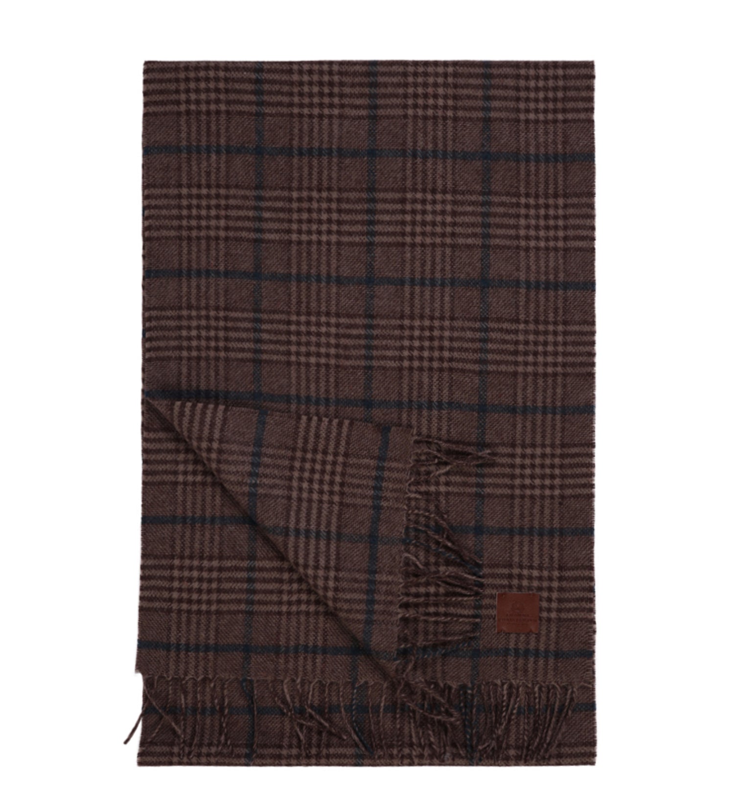 Amanda Christensen Wool Check Scarf 440705